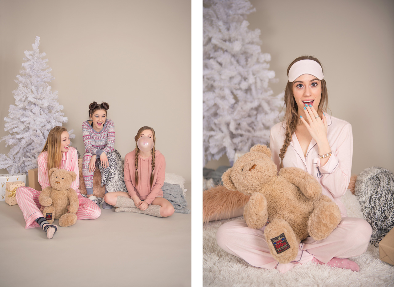 Bubble Gum | Teddy Bear | Model Team | Amanda Nelson Photography | Utah Senior Portraits | ANP Model Team | White Christmas tree | Pajama Party | The Waterford School | Juan Diego High School | Judge Memorial High School | Brighton High School | Layton High School