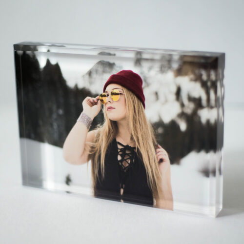 Amanda Nelson Photography Acrylic Block with beveled edges