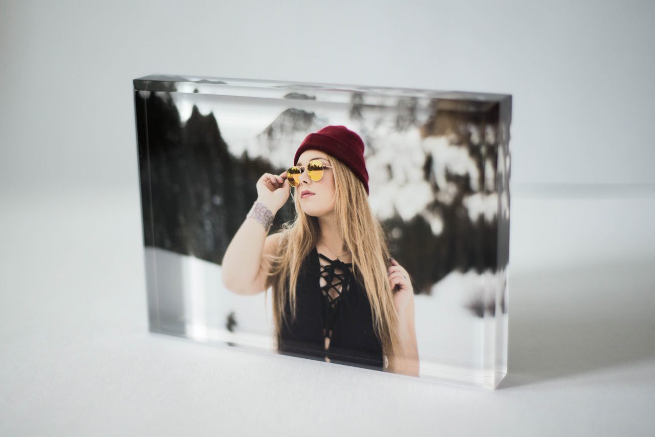 Amanda Nelson Photography Acrylic Block with beveled edges