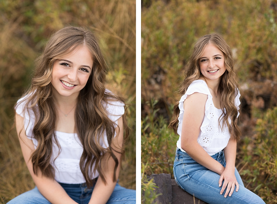 The Waterford School | Senior Portraits | Utah Senior Portraits | Salt Lake City Senior Portraits | Amanda Nelson Photography | Summer | Mountains | Wildflowers | Aspen Trees | Big Cottonwood Canyon